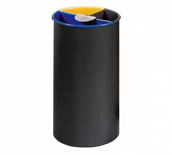 Vilagrasa Papelera Basic Eco Acero