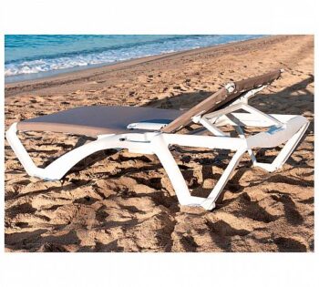 Resol Tumbona Marina Beach Estructura Marfil