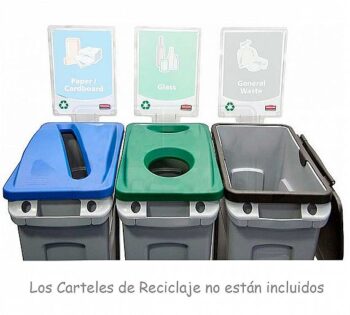 Rubbermaid Soporte Policarbonato para Contenedores Slim Jim