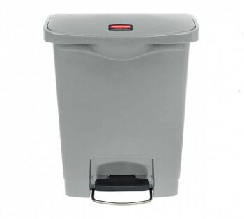 Rubbermaid Contenedor Slim Jim Pedal Frontal 30 litros