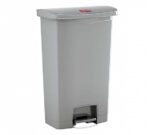 Rubbermaid Contenedor Slim Jim Pedal Frontal 50 litros