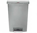 Rubbermaid Contenedor Slim Jim Pedal Frontal 90 litros