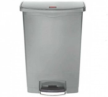 Rubbermaid Contenedor Slim Jim Pedal Frontal 90 litros