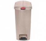 Rubbermaid Contenedor Slim Jim Pedal Lateral 68 litros