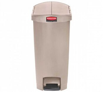 Rubbermaid Contenedor Slim Jim Pedal Lateral 68 litros