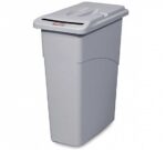 Rubbermaid Contenedor con Tapa Slim Jim para Documentos