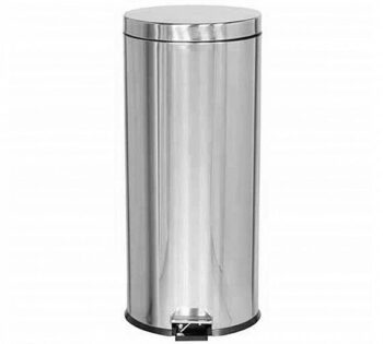 Rubbermaid Papelera con Pedal Acero Inox