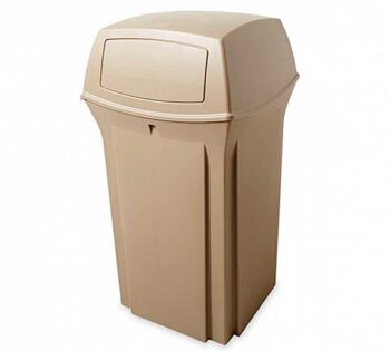 Rubbermaid Papelera Ranger Dos Aberturas