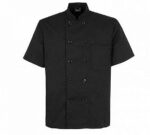 Sager Chaqueta Manga Corta Unisex 9604 Negra