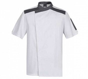 Sager Chaqueta Kimono 6054 Unisex Blanco