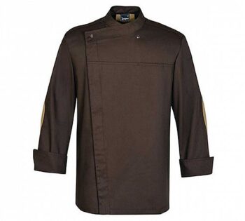 Sager Chaqueta Unisex Kimono 6057 Marrón Coderas