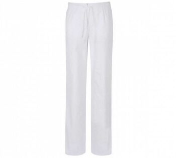 Sager Pantalón Mujer Cordón 9983 Blanco