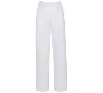 Sager Pantalón Mujer 2 Botones 9835 Blanco