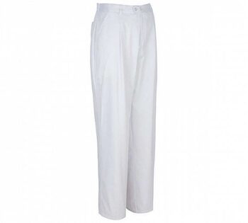 Sager Pantalón Unisex Cremallera 9920 Blanco