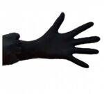 Sanicen Guantes de Nitrilo Sanyc Negro Talla Mediana (100 uds)