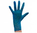 Sanicen Guantes de Vinilo sin Polvo Eco Azul Talla Extra Grande (100 uds)