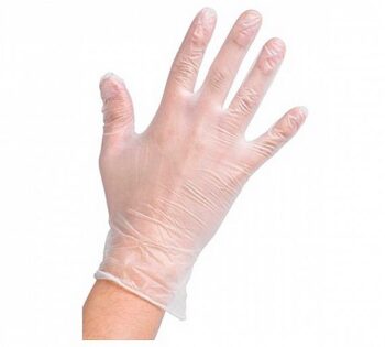 Sanicen Guantes de Vinilo sin Polvo Eco Talla Mediana (100 uds)