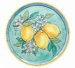Saturnia Plato Pizza Napoli Lemon