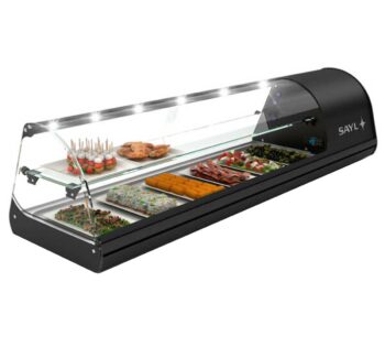 Sayl Vitrina Refrigerada 2 Pisos Tapas GN