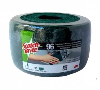 Scotch-Brite Profesional Rollo Estropajo Verde Precortado 96