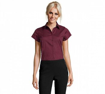 Sol´s Camisa Strech Mujer Excess Burdeos Medio