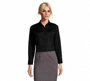 Sol´s Blusa Stretch Mujer Eden Negra