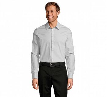 Sol´s Camisa Hombre Blake Stretch Gris Perla
