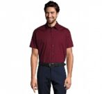 Sol´s Camisa Strech Hombre Broadway Burdeos