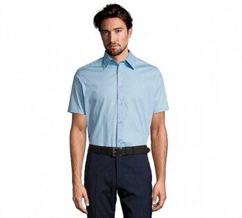 Sol´s Camisa Stretch Hombre Broadway Azul Claro