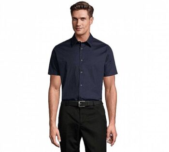 Sol´s Camisa Stretch Hombre Broadway Azul Marino