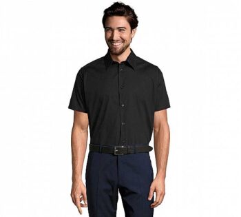 Sol´s Camisa Stretch Hombre Broadway Negra