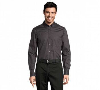 Sol´s Camisa Hombre Business Gris Titanio
