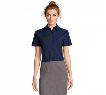 Sol´s Camisa Popelín Mujer Escape Azul Oscuro