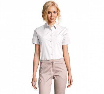 Sol´s Camisa Popelín Mujer Escape Blanca