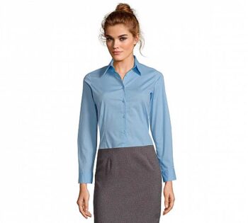 Sol´s Camisa Stretch Mujer Eden Azul Claro
