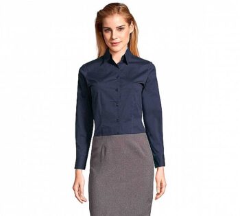 Sol´s Camisa Stretch Mujer Eden Azul Oscuro