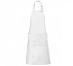Sol´s Delantal Gala con Bolsillos Blanco