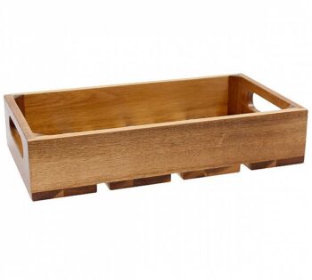 Tablecraft Caja Madera Acacia GN 1/3