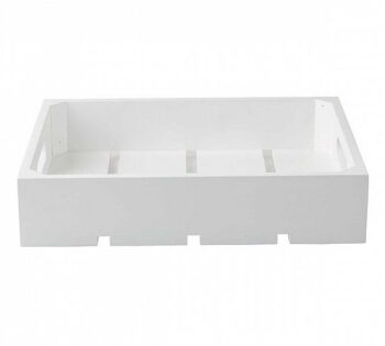 Tablecraft Caja Madera Blanca GN 1/2