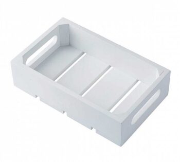 Tablecraft Caja Madera Blanca GN 1/4