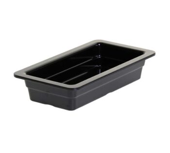 Tablecraft Cubeta Melamina GN 1/3 Negra
