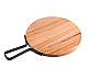 Tablecraft Madera Industrial Paleta Redonda