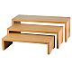 Tablecraft Set 3 Elevadores Madera