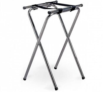 TableCraft Soporte Bandejas Tijera Cromado