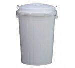 Llorca Cubo de Basura Denox Blanco