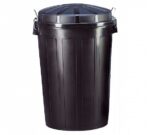 Llorca Cubo de Basura Denox Negro