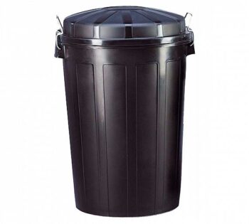 Llorca Cubo de Basura Denox Negro