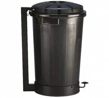 Llorca Cubo Goliat Negro con Pedal