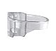 Valera Soporte Secador Baño Jolly Antirrobo Transparente