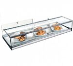 VG Vitrina Cristal Plano Inox VRP 1 Piso